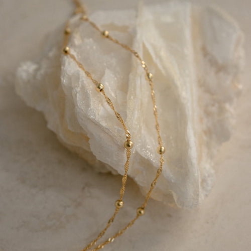 Étoile Beaded Anklet