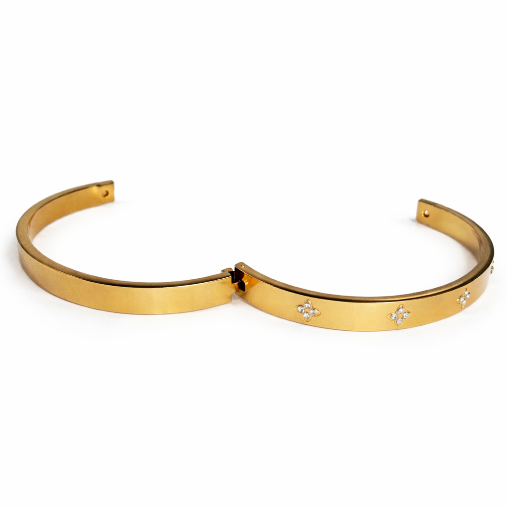 Fleur Diamond Bangle