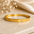 Fleur Diamond Bangle