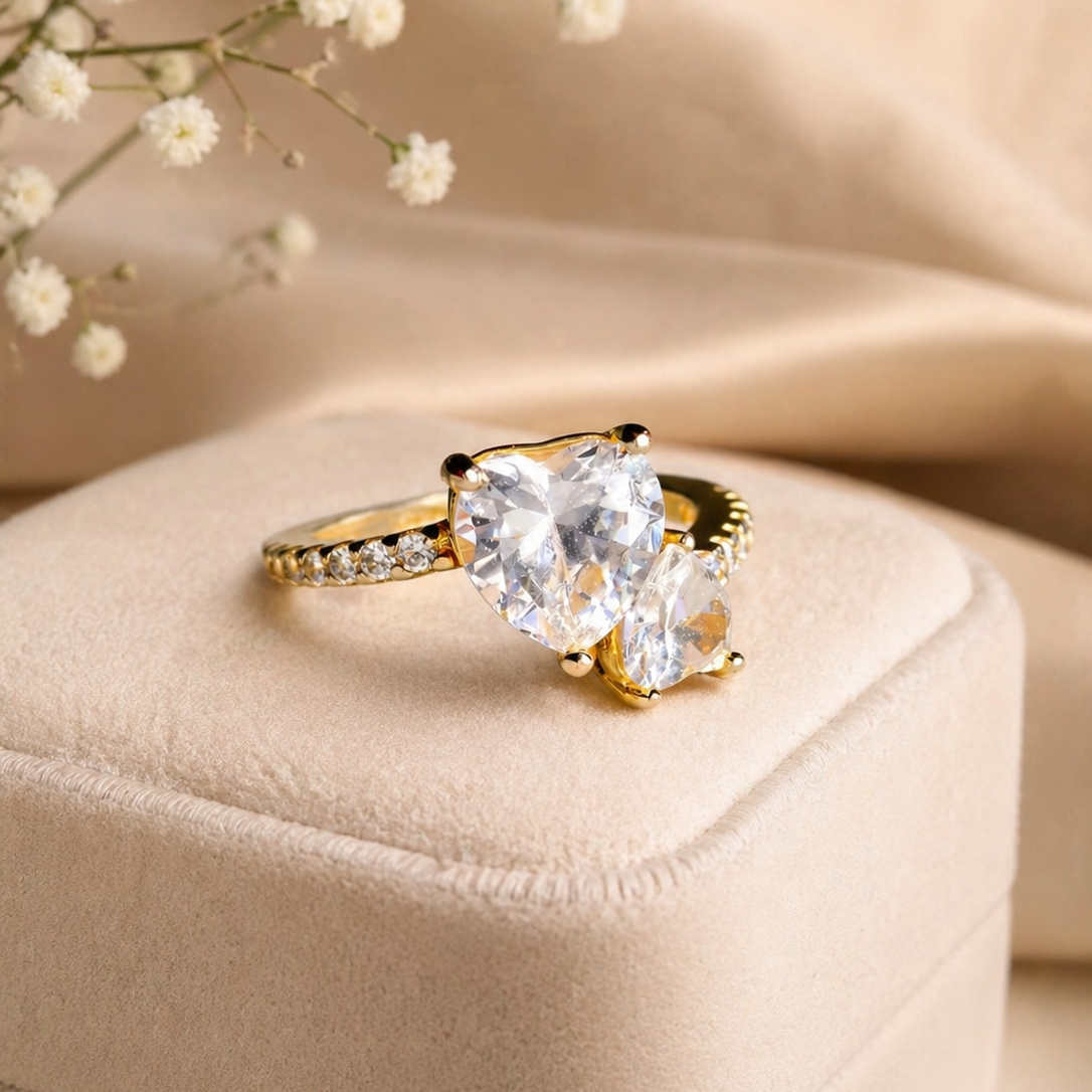 Eternal Heart Duo Ring